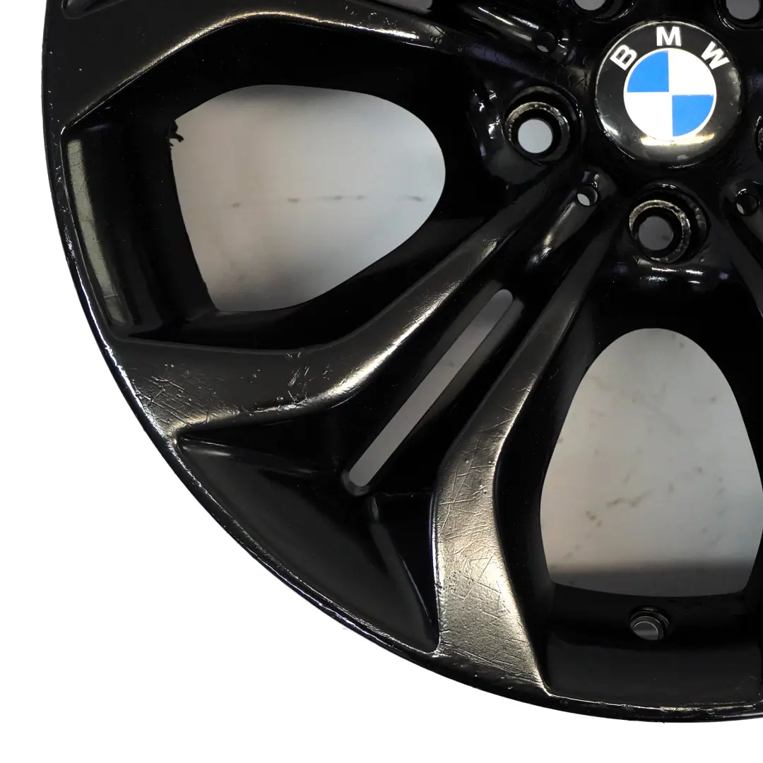 BMW X5 E70 Front Black Alloy Rim 20" 10J ET:40 Y Spoke 336 6788010