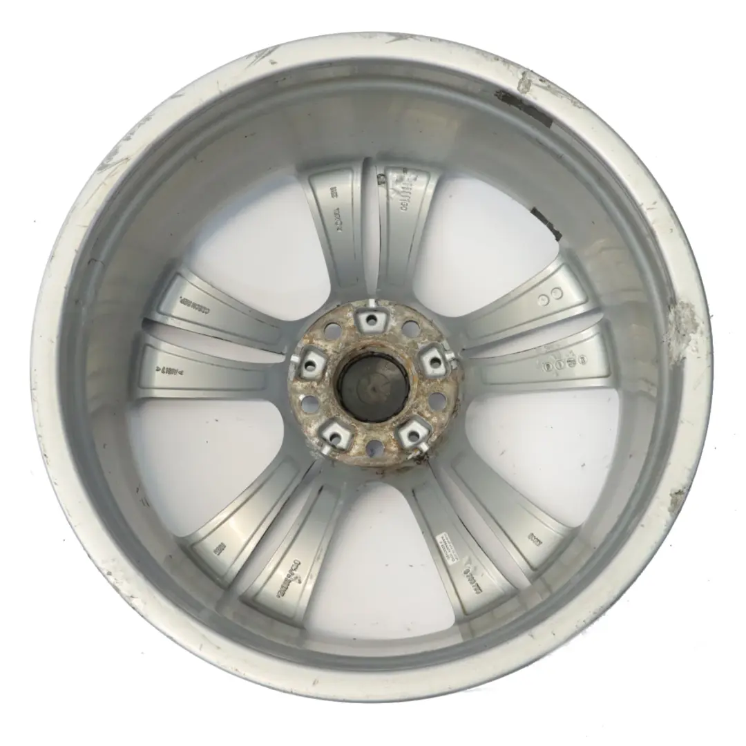 BMW F01 F07 Silver Light Alloy Wheel Rim 20" Double Spoke 316 8,5J ET:25 6788705