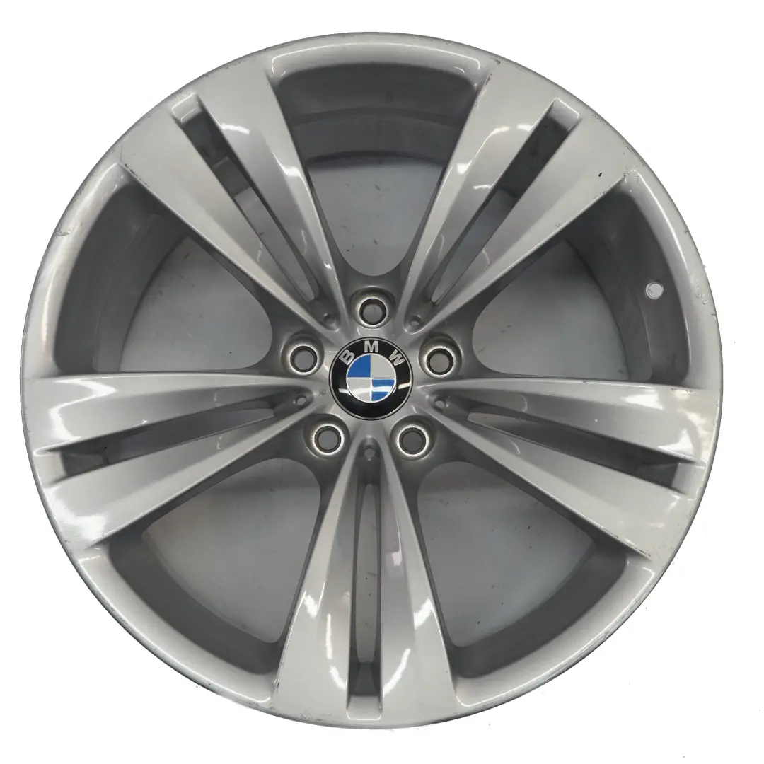 BMW F01 F07 Jante Alliage Léger Argenté 20" Doubles Rayons 316 10J ET:41 6788706