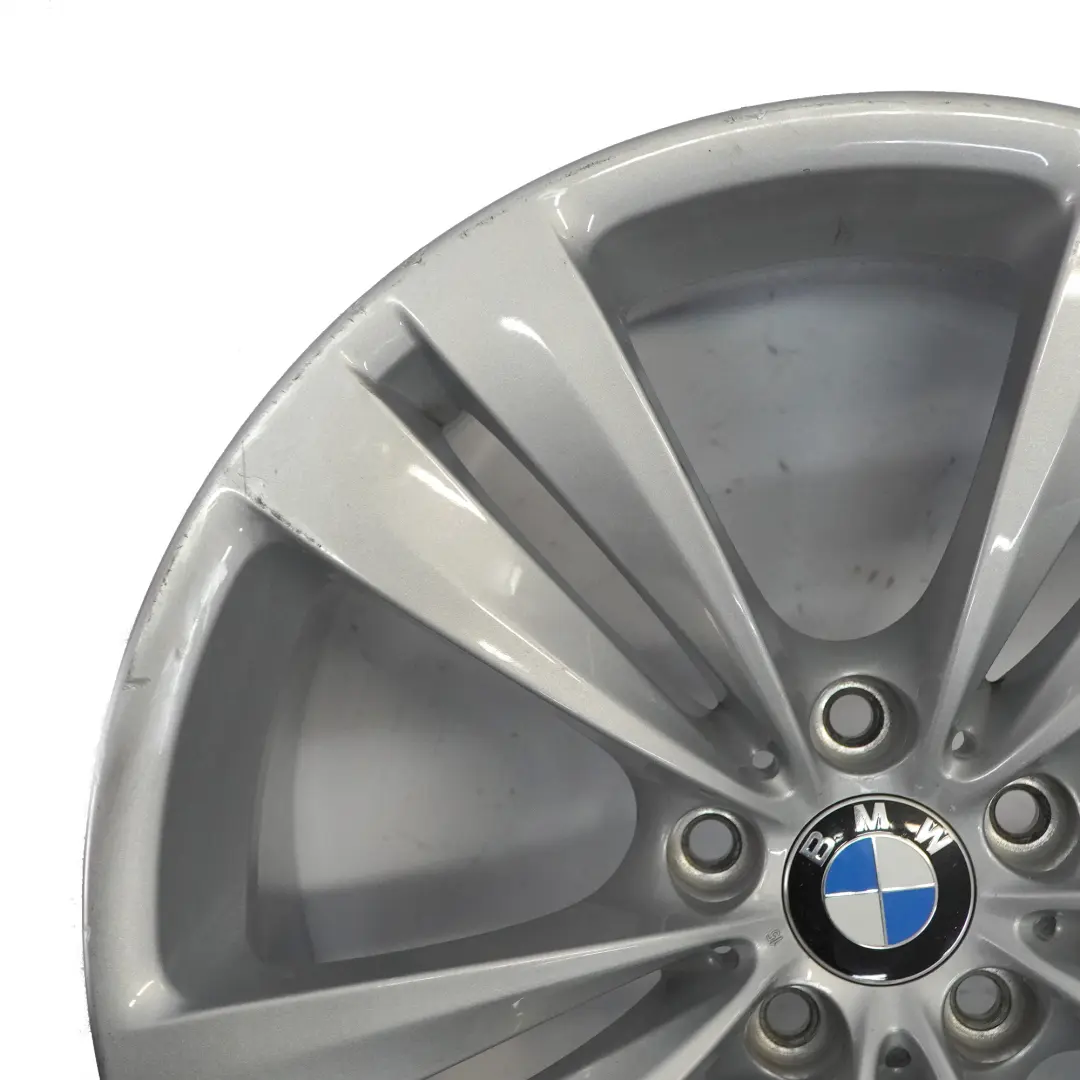 BMW F01 F07 Jante Alliage Léger Argenté 20" Doubles Rayons 316 10J ET:41 6788706