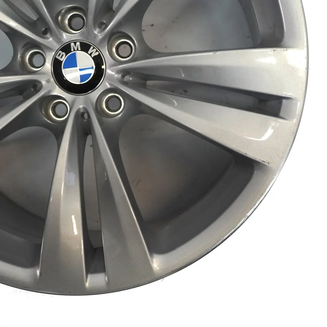 BMW F01 F07 Jante Alliage Léger Argenté 20" Doubles Rayons 316 10J ET:41 6788706