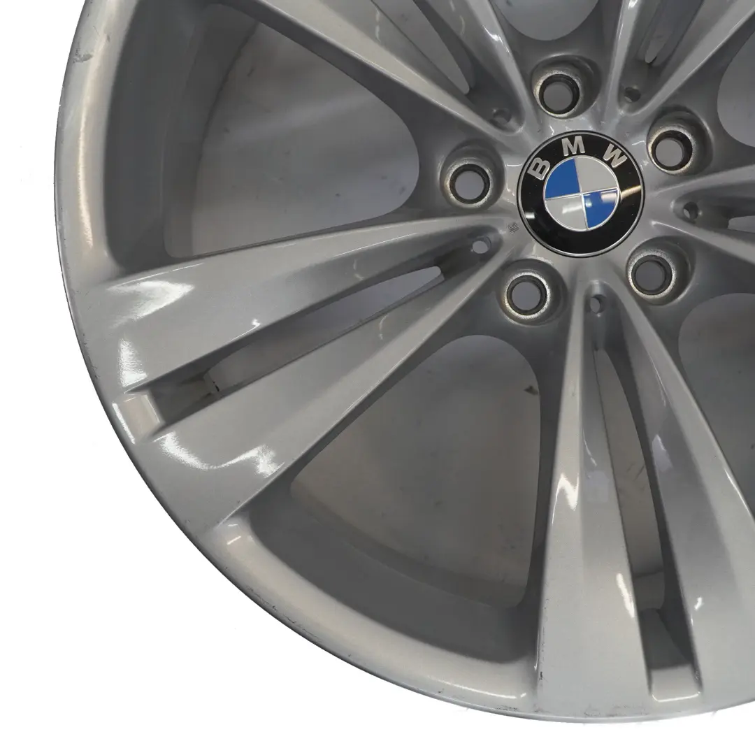 BMW F01 F07 Jante Alliage Léger Argenté 20" Doubles Rayons 316 10J ET:41 6788706