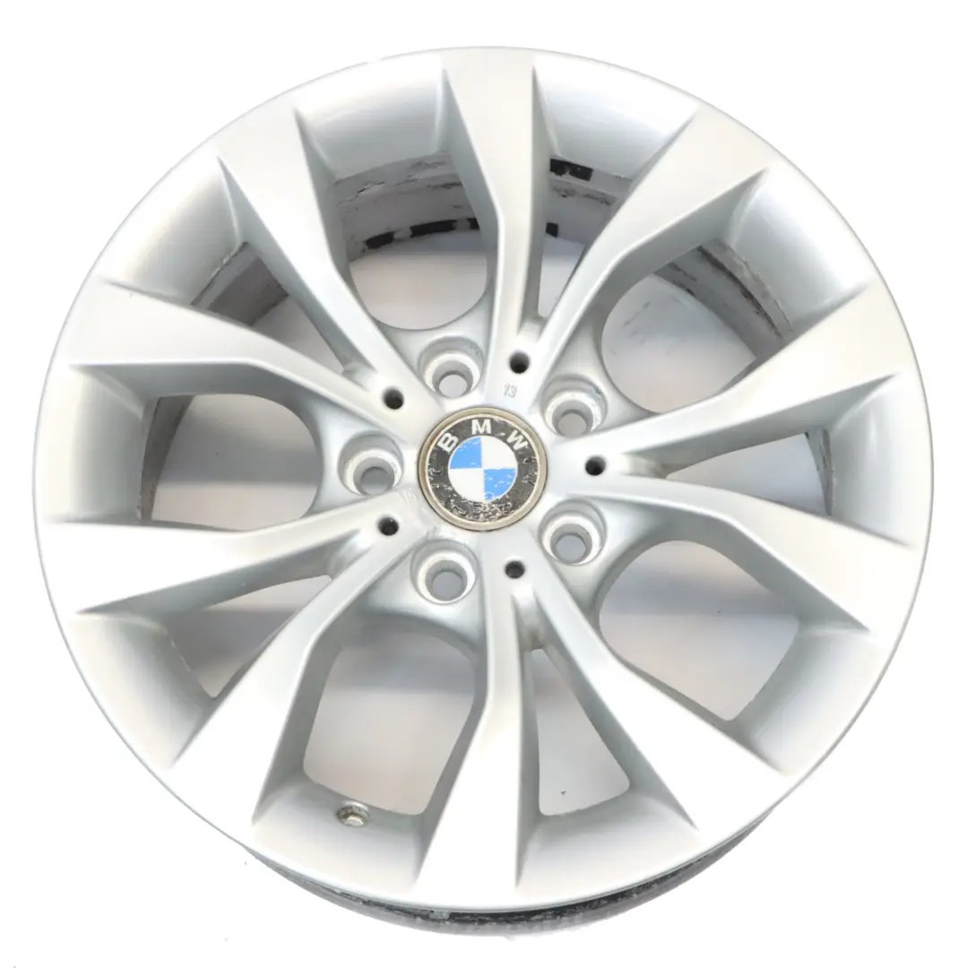 BMW X1 E84 Srebrna Felga Aluminiowa 17" V szprychowa 318 ET:34 7,5J 6789141