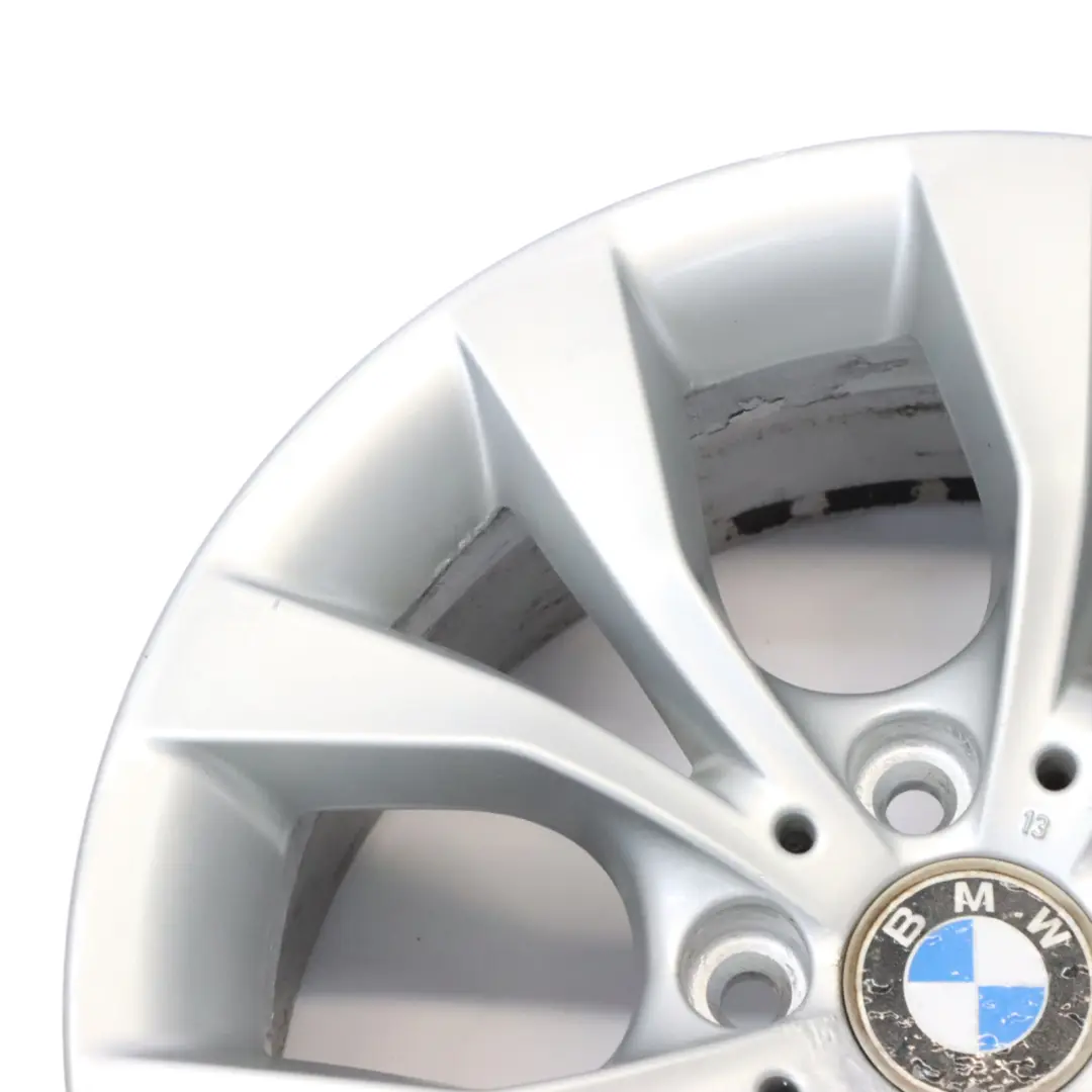 BMW X1 E84 Srebrna Felga Aluminiowa 17" V szprychowa 318 ET:34 7,5J 6789141