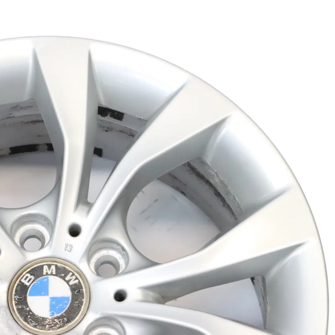 BMW X1 E84 Srebrna Felga Aluminiowa 17" V szprychowa 318 ET:34 7,5J 6789141