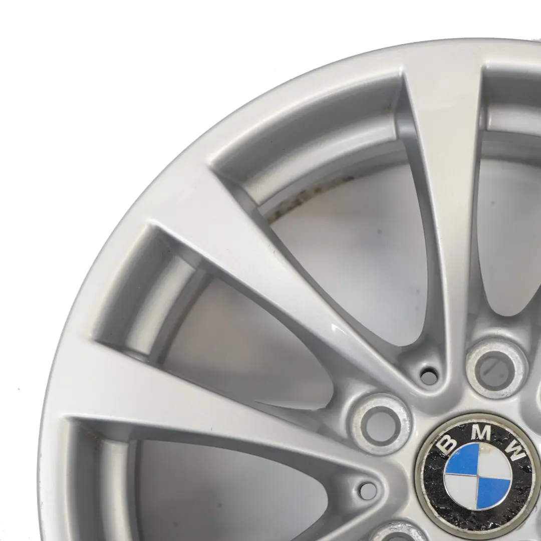 BMW F30 F31 F32 F33 Llanta aleación plateada 17" 7,5J ET:37 V-Spoke 395 6796244