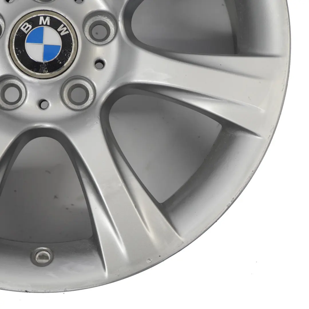 BMW F30 F31 F32 F33 Silver Alloy Wheel Rim 18" 8J ET:34 Star Spoke 396 6796246