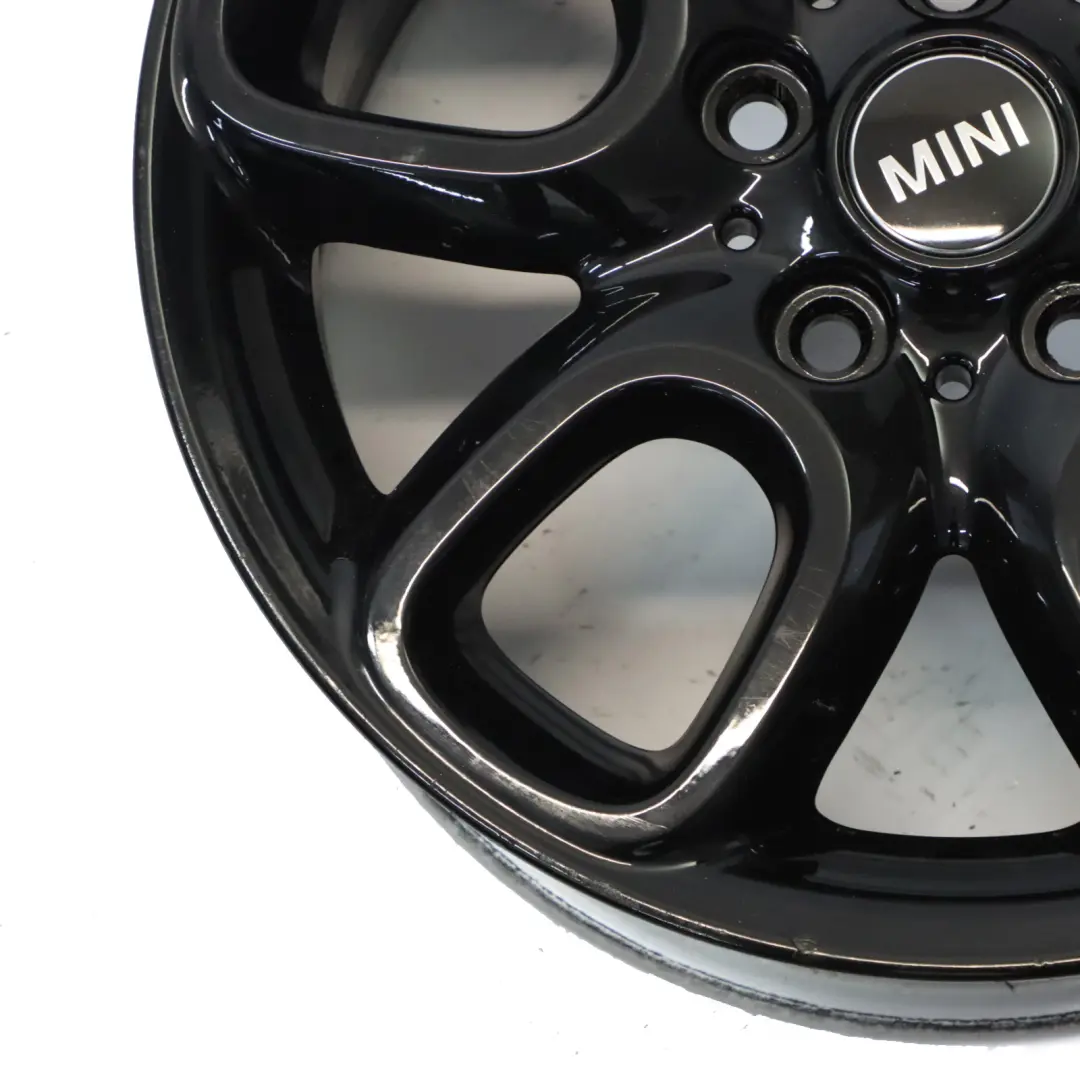 Mini Cooper F55 F56 Black Wheel Alloy Rim 16" Loop Spoke 494 6,5J ET:54 6855103