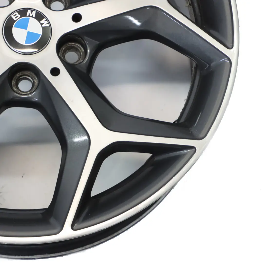 BMW X1 F48 X2 F39 Bicolor Wheel Alloy Rim 18" 7.5J ET:51 Y-spoke 569 6856070