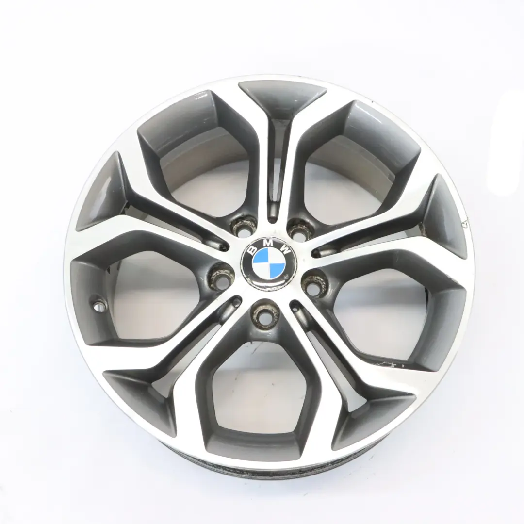 BMW X3 F25 X4 F26 Ferric Grey Wheel Rim Alloy 18" Y Spoke 607 8J ET:43 6862889