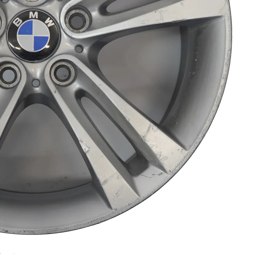 BMW F30 F31 F32 Silberne Alufelge 18" Doppelspeiche 397 8,5J ET:47 6868378