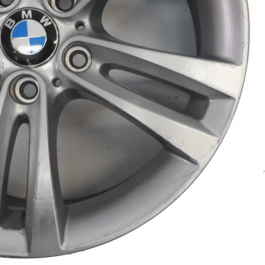 BMW F30 F31 F32 Jante Alliage Argenté 18" Doubles Rayons 397 8,5J ET:47 6868378