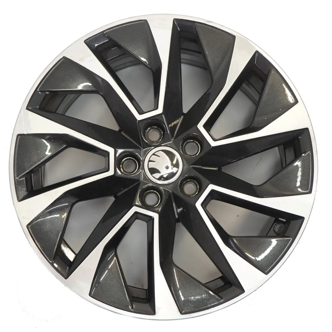 Skoda Fabia 6V Bicolor Alloy Wheel Rim 16" 7J ET:46 5E0601025H