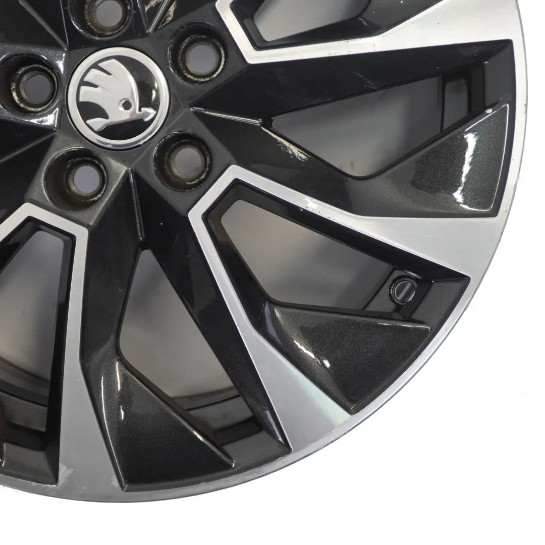 Skoda Fabia 6V Bicolor Alloy Wheel Rim 16" 7J ET:46 5E0601025H