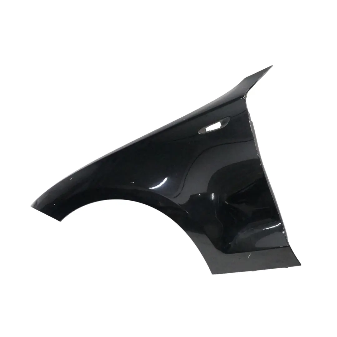 BMW E81 E87 Side Panel Wing Fender Front Left N/S Schwarz 2 Black - 668