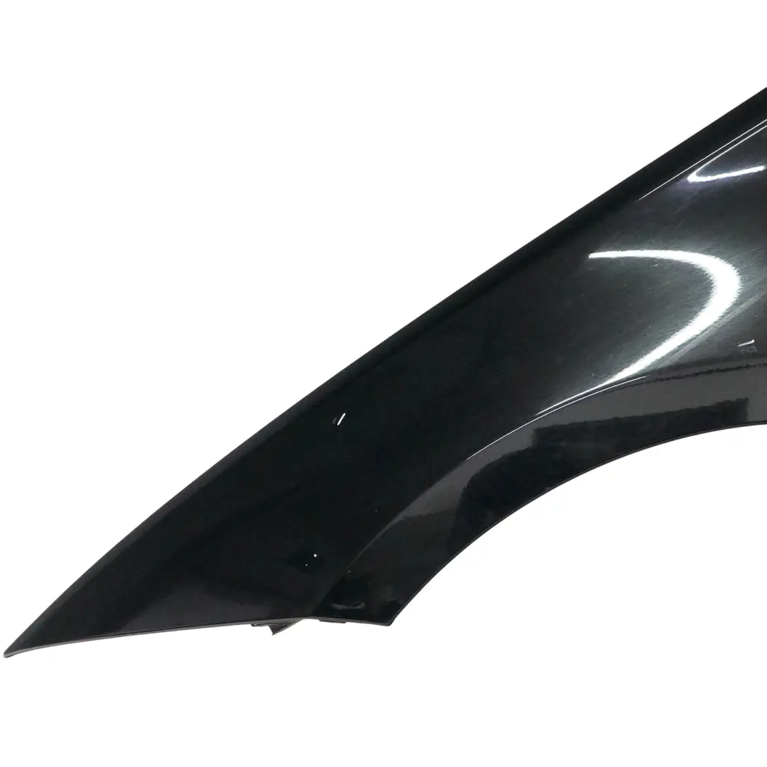 BMW E81 E87 Side Panel Wing Fender Front Left N/S Schwarz 2 Black - 668