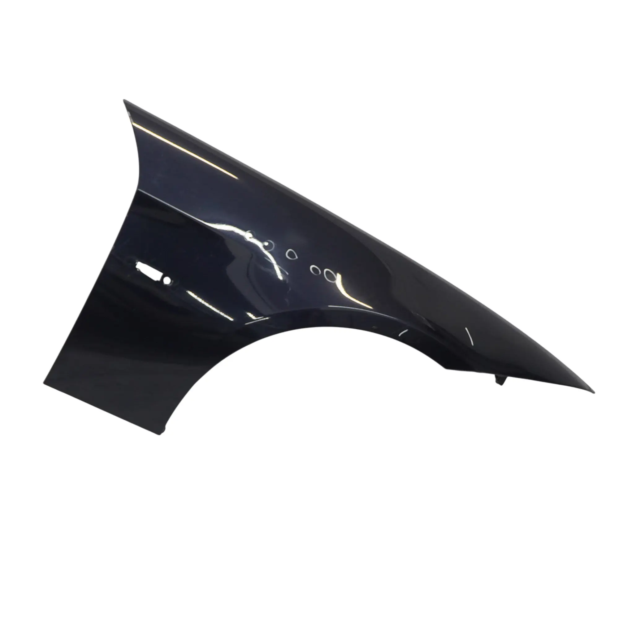 BMW E90 E91 Side Panel Fender Wing Front Right O/S Monacoblau Blue - A35