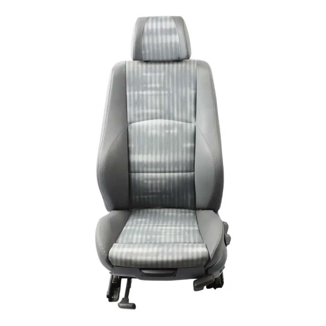 BMW E87 M Sport Seat Cloth / Imitation Leather Lumbar Front Left N/S Alska Grey