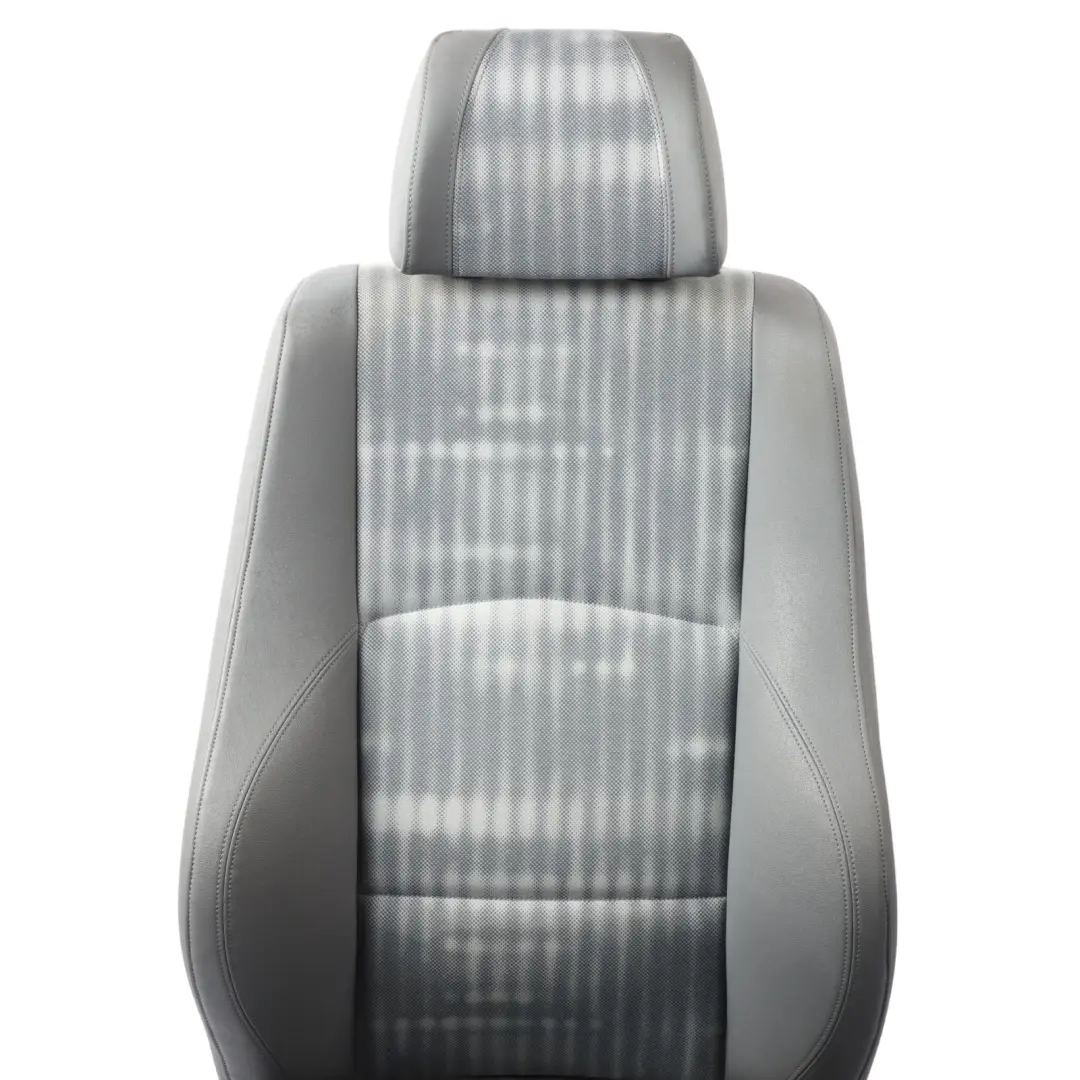 BMW E87 M Sport Seat Cloth / Imitation Leather Lumbar Front Left N/S Alska Grey