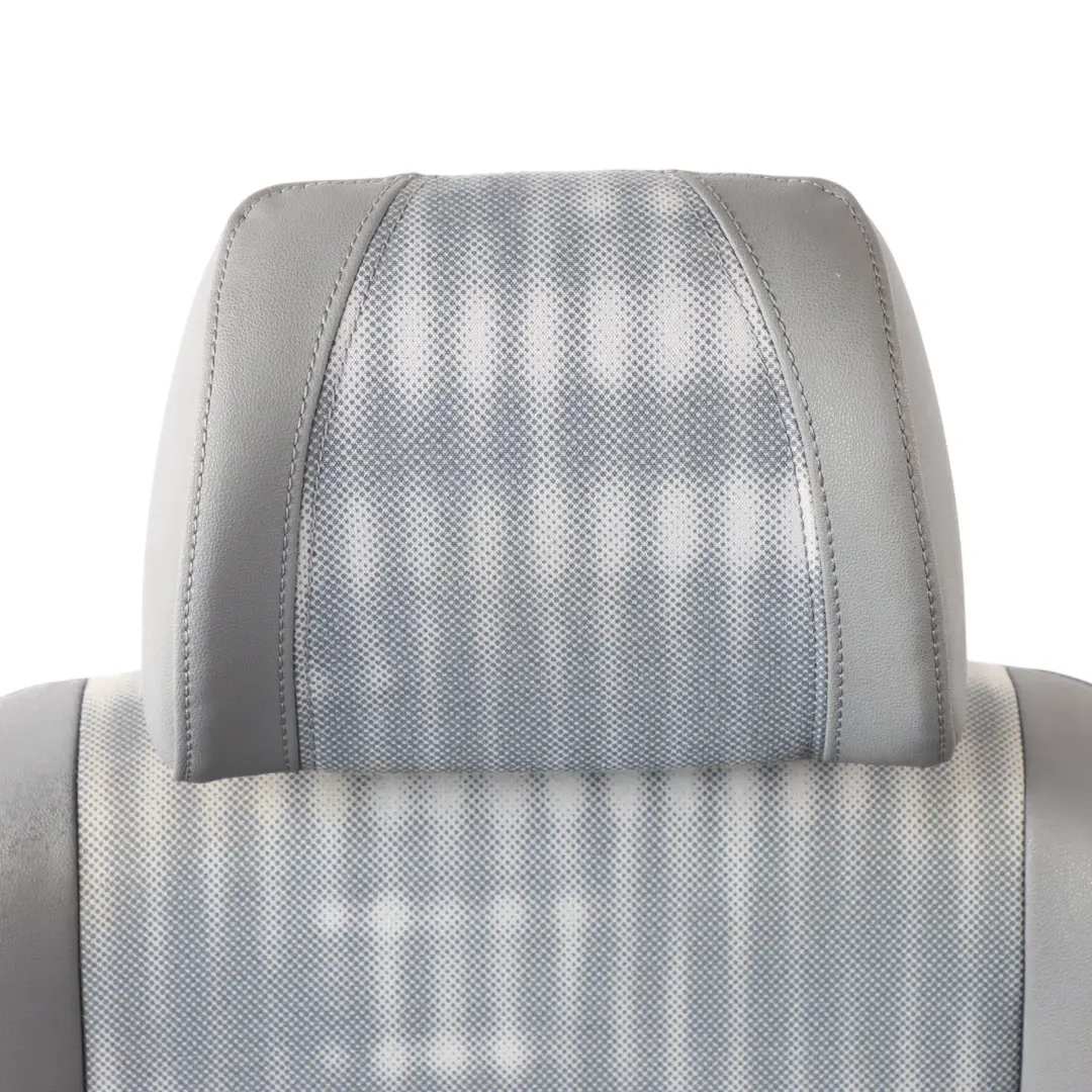 BMW E87 M Sport Seat Cloth / Imitation Leather Lumbar Front Left N/S Alska Grey