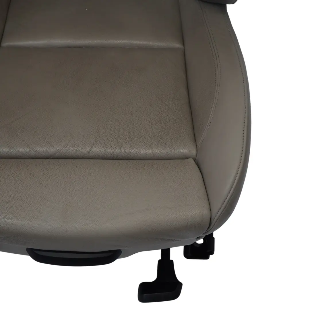 BMW E87 Asiento Delantero Derecho Interior Calefaccionado Cuero Boston Beige