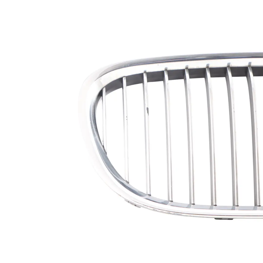 BMW F02 Front Bumper Main Upper Grille Kidney Chrome Right O/S 7184152