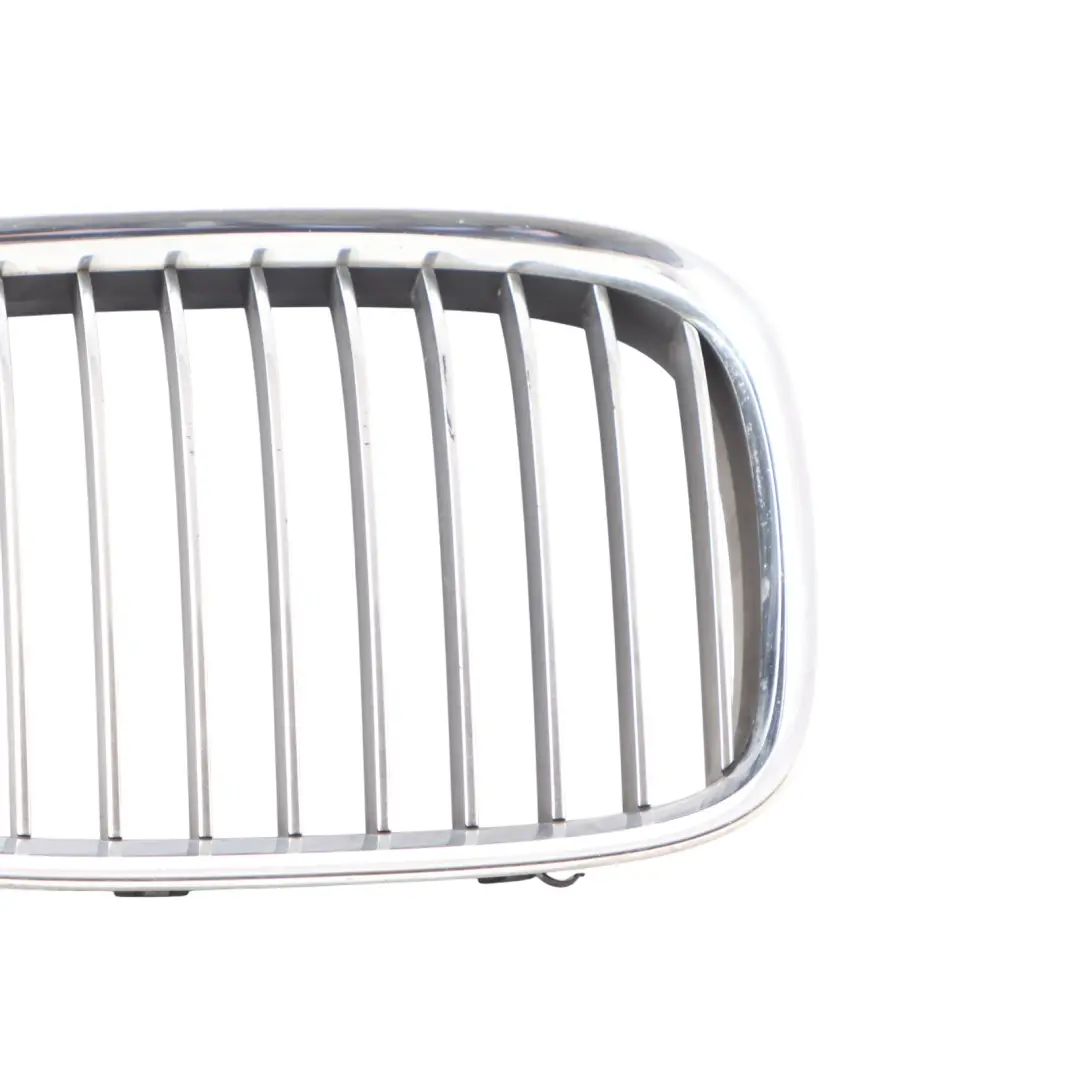 BMW F02 Front Bumper Main Upper Grille Kidney Chrome Right O/S 7184152