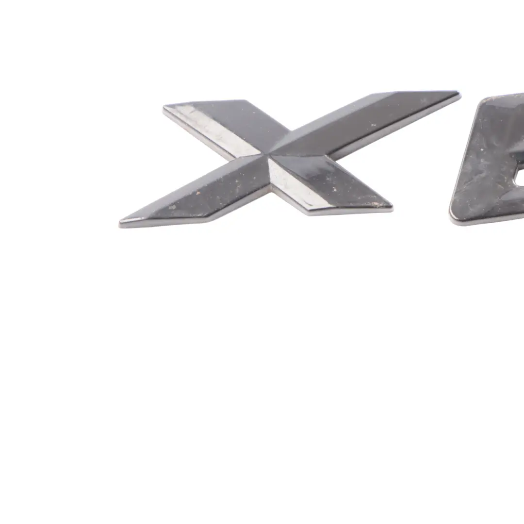 BMW X6 E71 Lettering Emblem Logo Trim Chrome X6 7196556