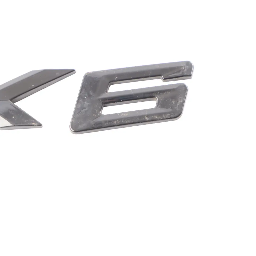 BMW X6 E71 Lettering Emblem Logo Trim Chrome X6 7196556