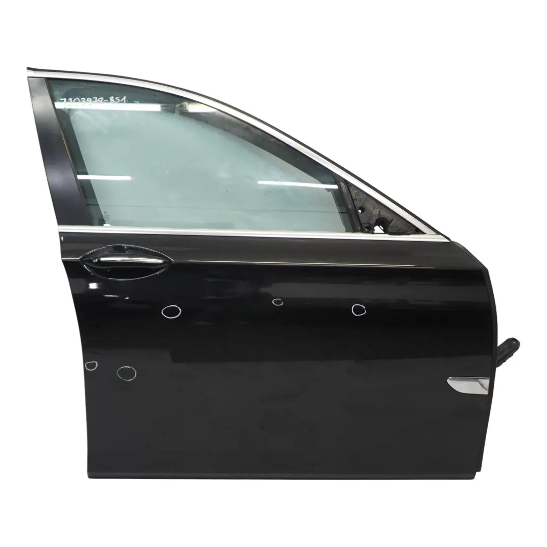 BMW F01 Door Front Right O/S Black Sapphire Metallic - 475