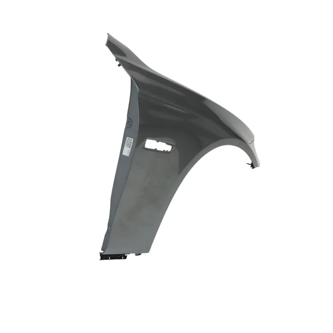 BMW F10 F11 Front Right Wing Fender Side Panel O/S Spacegrau Grey Metallic - A52