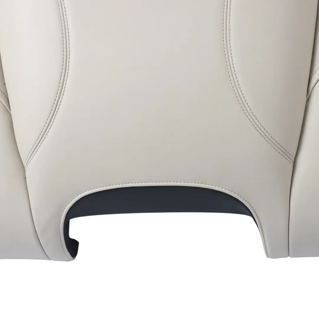 BMW F06 Rear Seat Bench Couch Covering Leather Nappa Ivory White