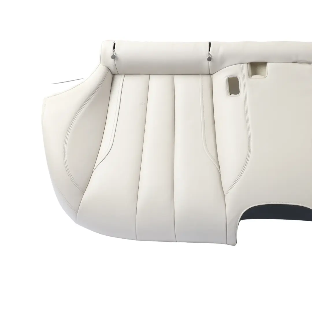 BMW F06 Rear Seat Bench Couch Covering Leather Nappa Ivory White