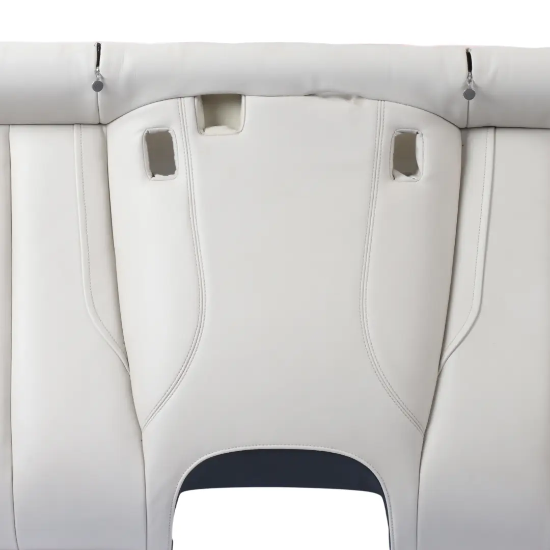 BMW F06 Rear Seat Bench Couch Covering Leather Nappa Ivory White