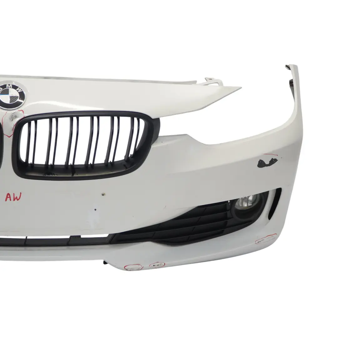 BMW F30 F31 Front Bumper Trim Panel Alpinweiss 3 Alpine White - 300