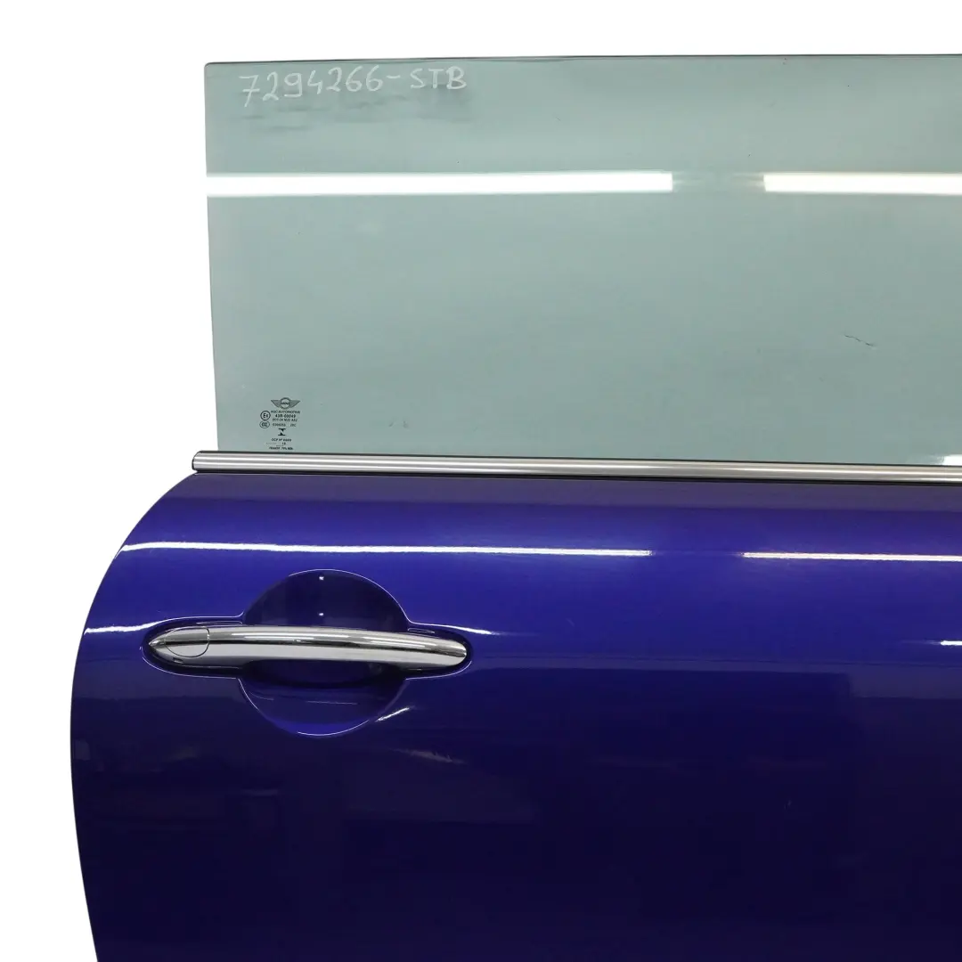 Mini F56 F57 Door Front Right O/S Panel Starlight Blue Metallic - B62