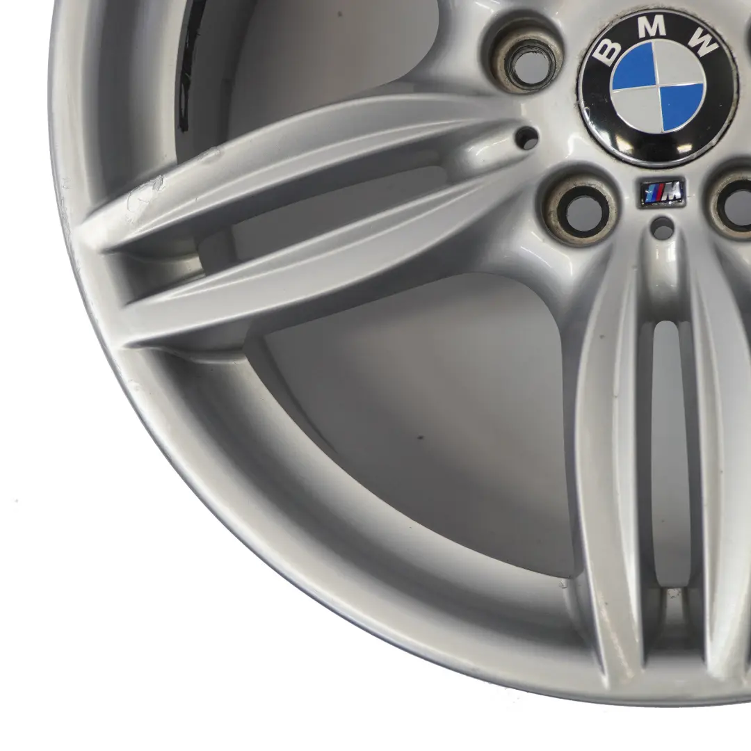 BMW F10 F12 Silver Rear Wheel Alloy Rim M Double Spoke 351 9J 19" ET:44 7842653