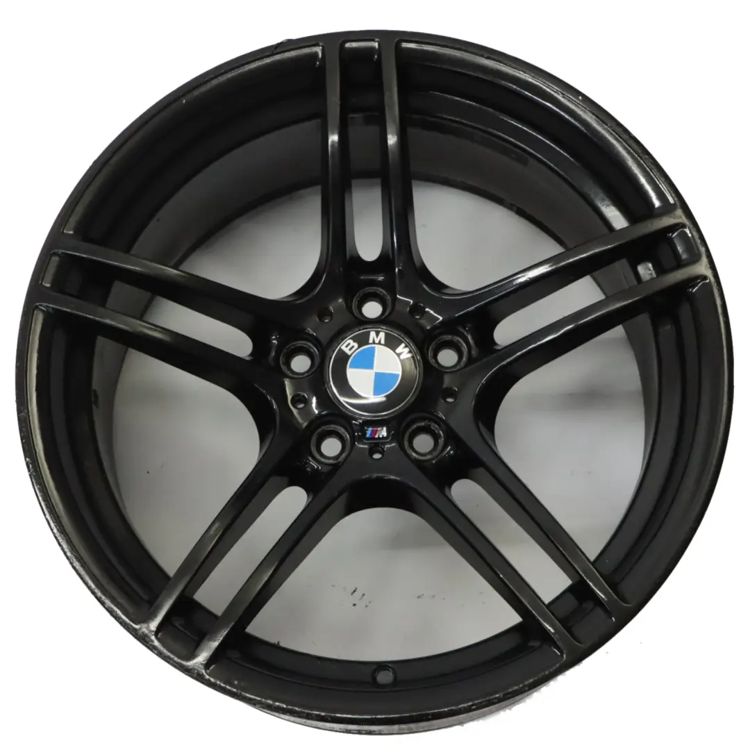 BMW E90 E91 E92 Negro llanta aleación 19 "9J ET:39 M radios dobles 313 7844344