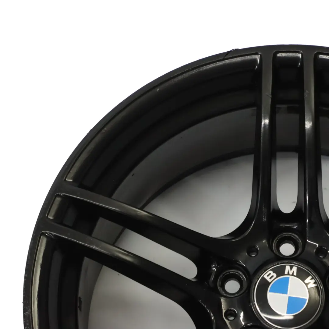 BMW E90 E91 E92 Negro llanta aleación 19 "9J ET:39 M radios dobles 313 7844344