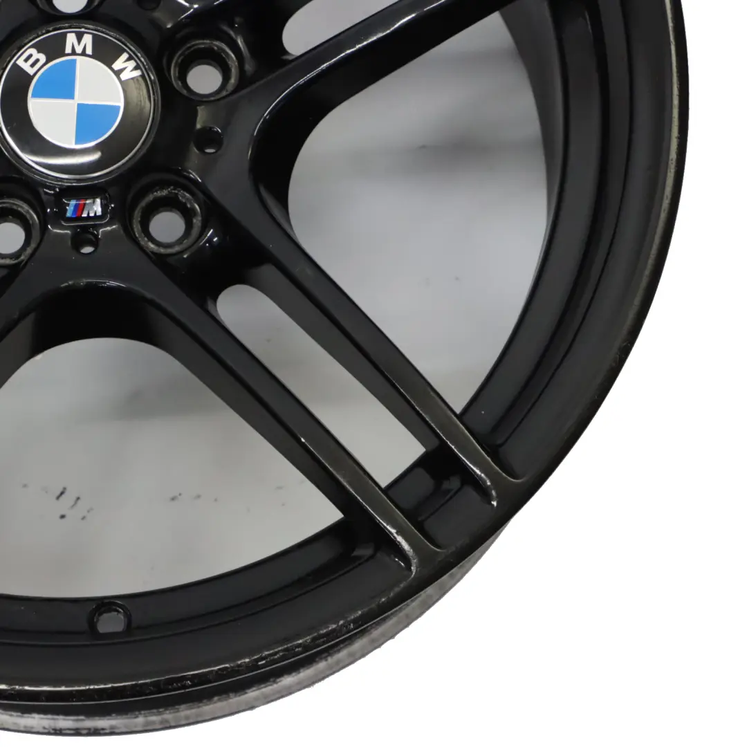 BMW E90 E91 E92 Negro llanta aleación 19 "9J ET:39 M radios dobles 313 7844344