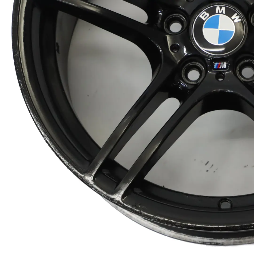 BMW E90 E91 E92 Negro llanta aleación 19 "9J ET:39 M radios dobles 313 7844344