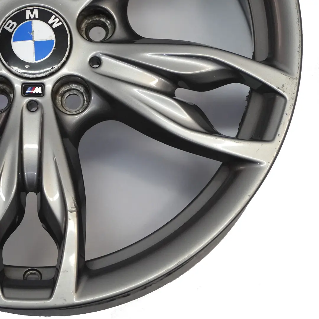 BMW F20 Front Wheel Alloy Rim 18" M Double Spoke 436 7,5J 7845870