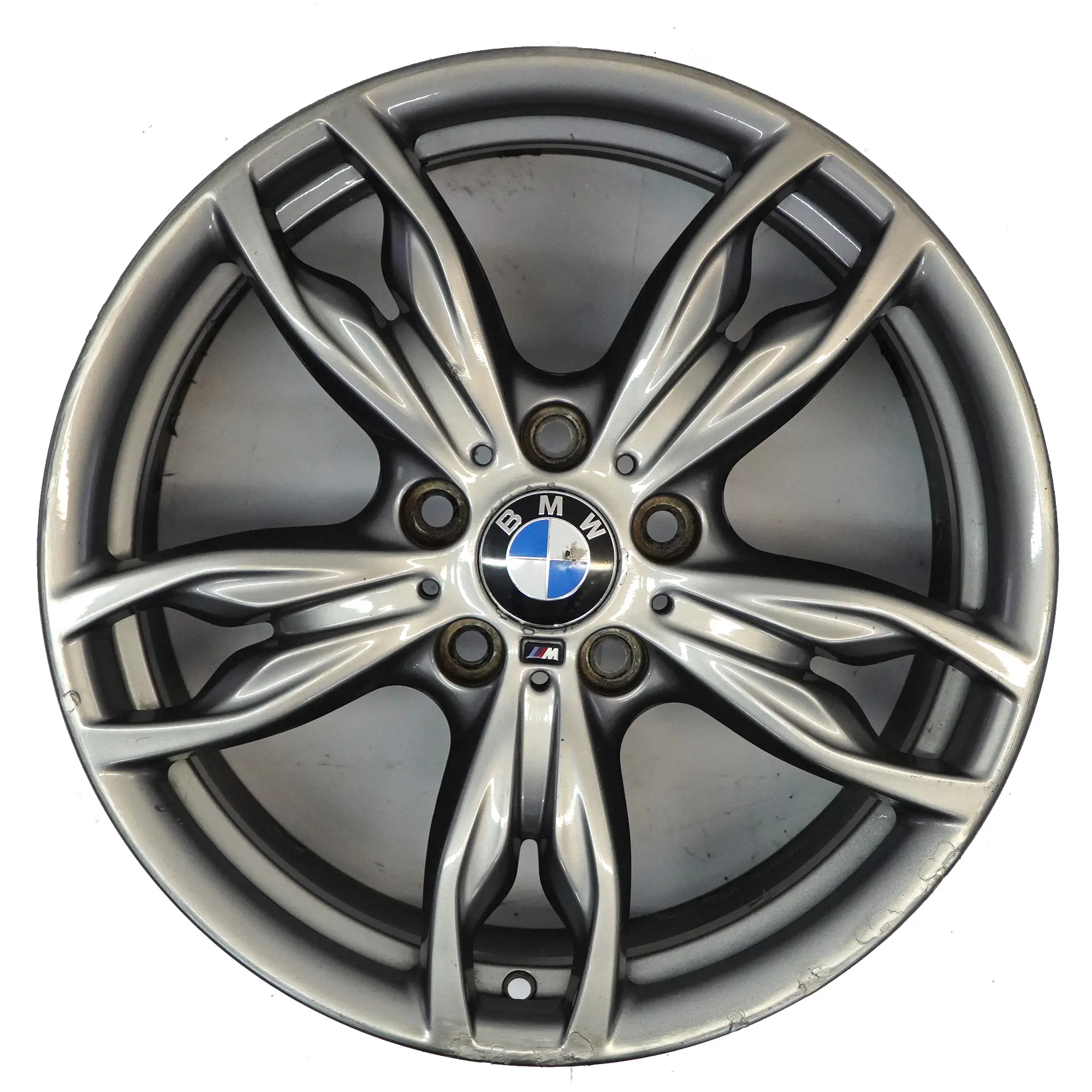 BMW F20 F21 F22 F23 Ferric Grey Wheel Alloy Rim 18" M Double Spoke 436 ET:52 8J