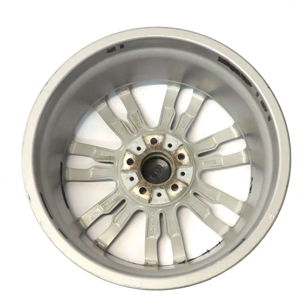 BMW F30 F31 Rear Silver Alloy Wheel Rim 19" ET:47 8,5J M Star Spoke 7845883