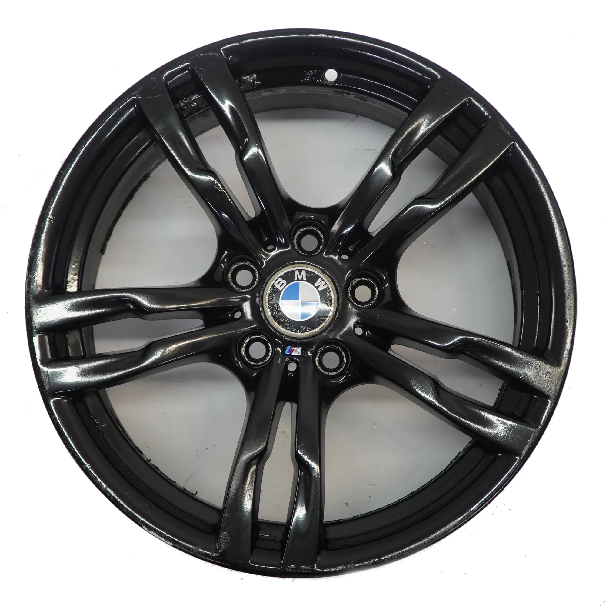 BMW F30 F31 F32 Llanta De Aleación Negro 18 "8J ET:34 M Doble Radio 441 7846778