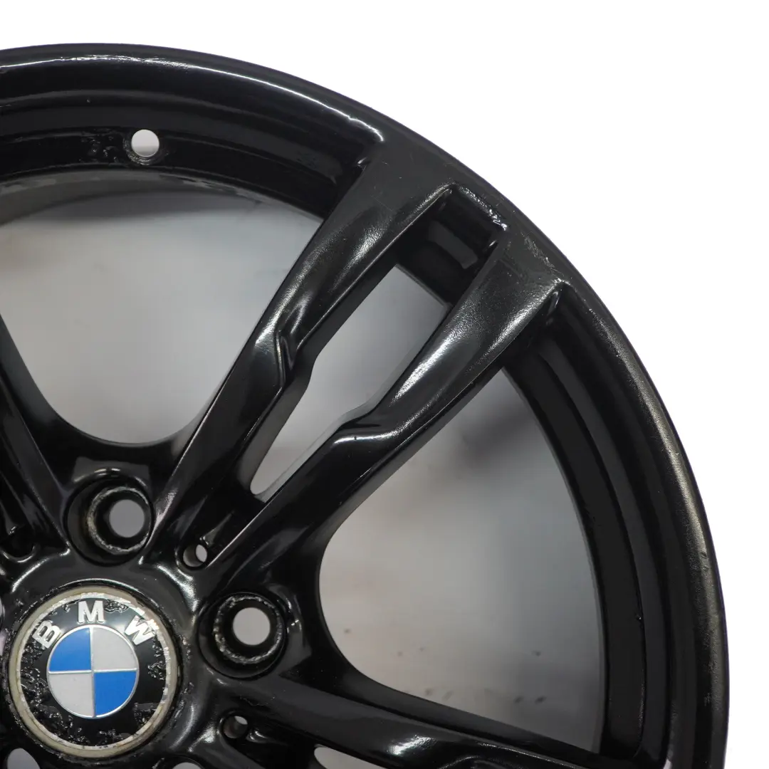 BMW F30 F31 F32 Schwarzes Rad Alufelge 18" 8J ET:34 M Doppelspeiche 441 7846778