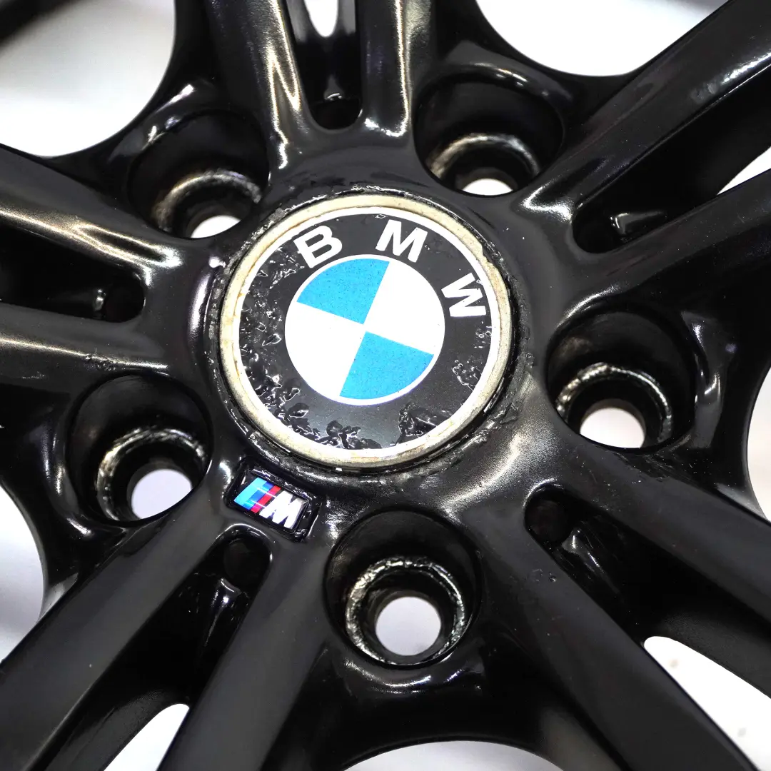 BMW F30 F31 F32 Black Wheel Alloy Rim 18" 8J ET:34 M Double Spoke 441 7846778