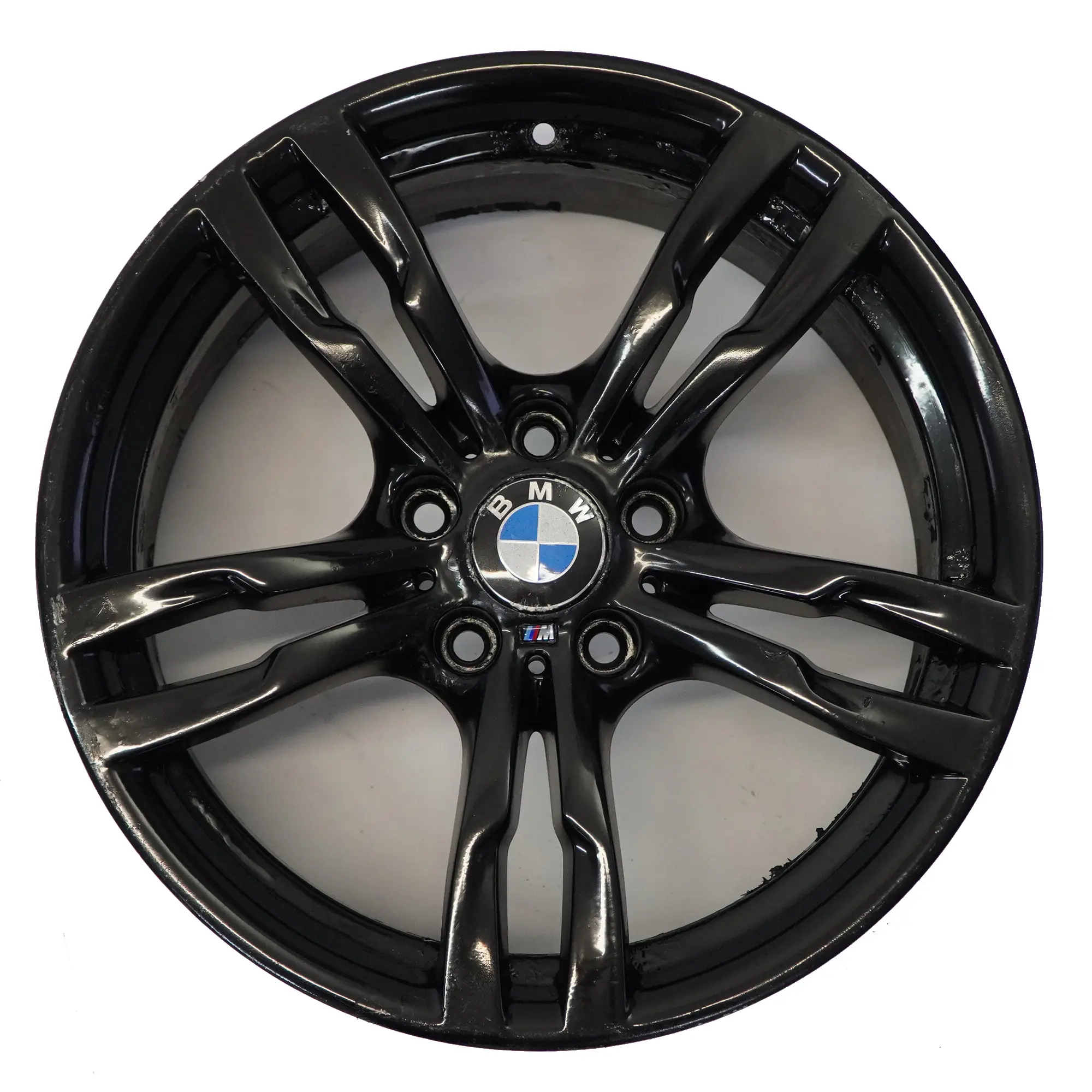 BMW F30 F31 F32 Llanta De Aleación Negro 18 "8J ET:34 M Doble Radio 441 7846778