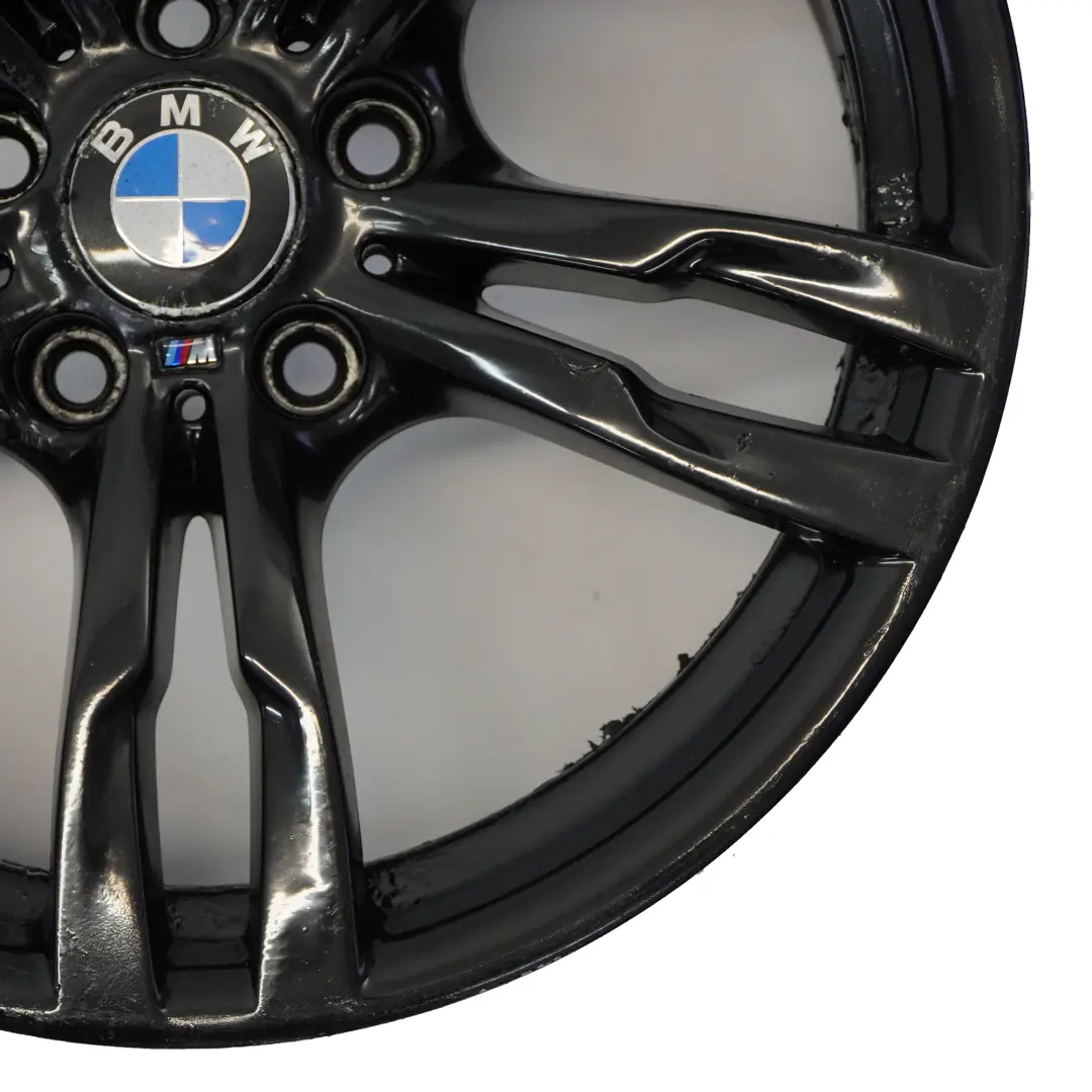 BMW F30 F31 F32 Jante Alliage Noir 18" 8J ET:34 M Double Spoke 441 7846778