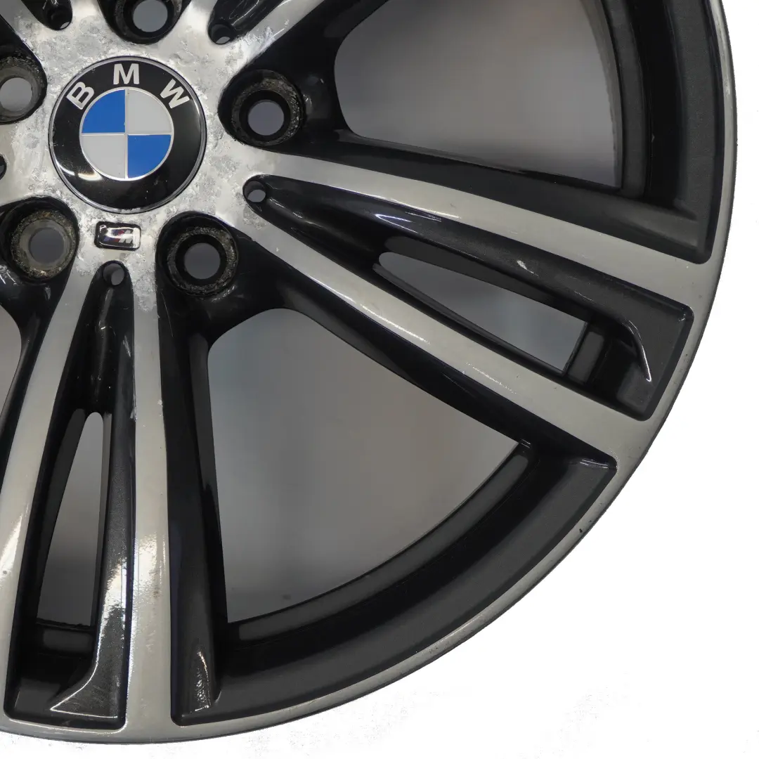 BMW F30 F31 F32 Llanta aleación trasera 19" 8,5J ET:47 M Doble Radio 442 7846781